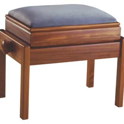 (D3) Solo Adjustable Piano Stool with Storage