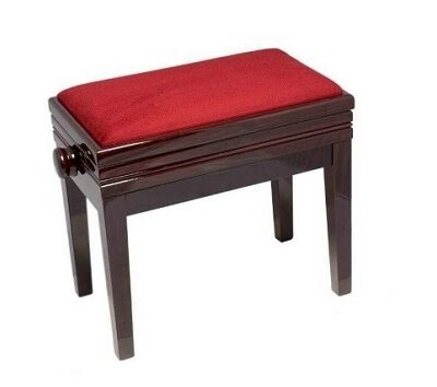 (F4) Solo Adjustable Piano Stool with Storage