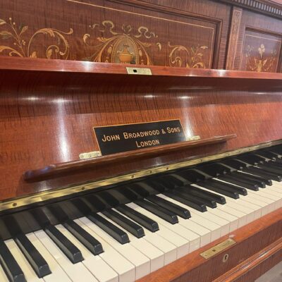 A John Broadwood & Sons Upright Piano, Rosewood - The Piano Shop Bath