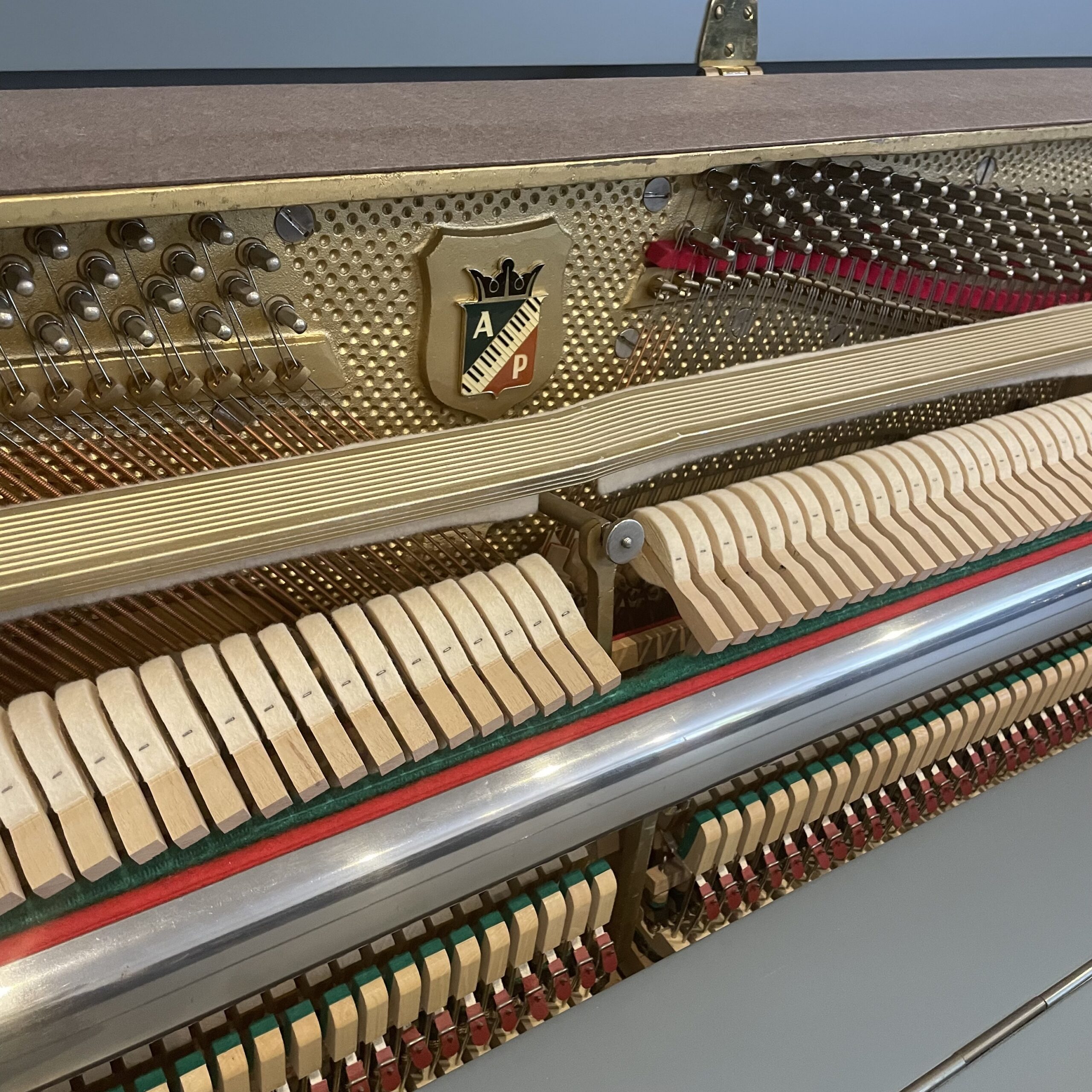 A Petrof Painted Upright Piano - Image 2