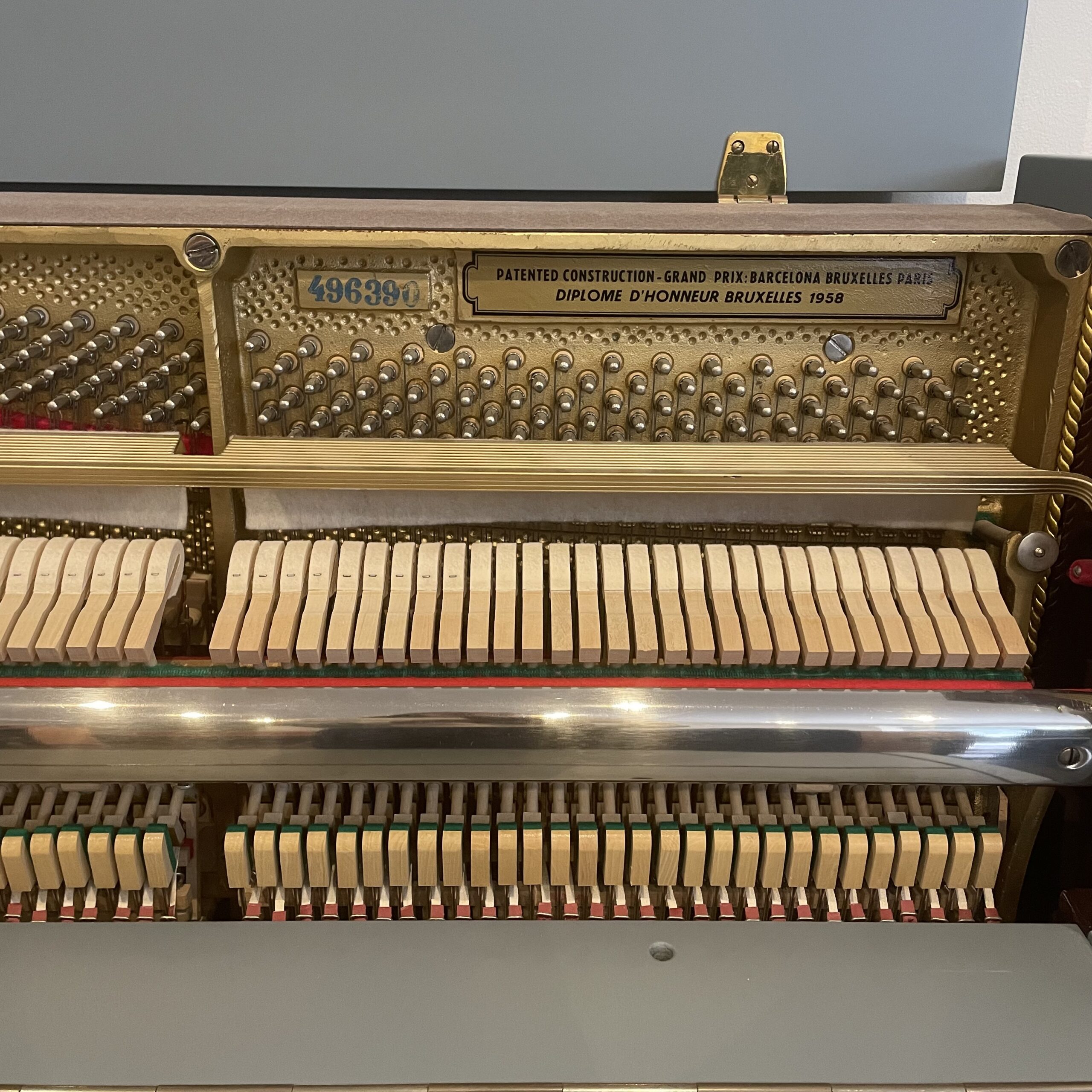 A Petrof Painted Upright Piano - Image 3