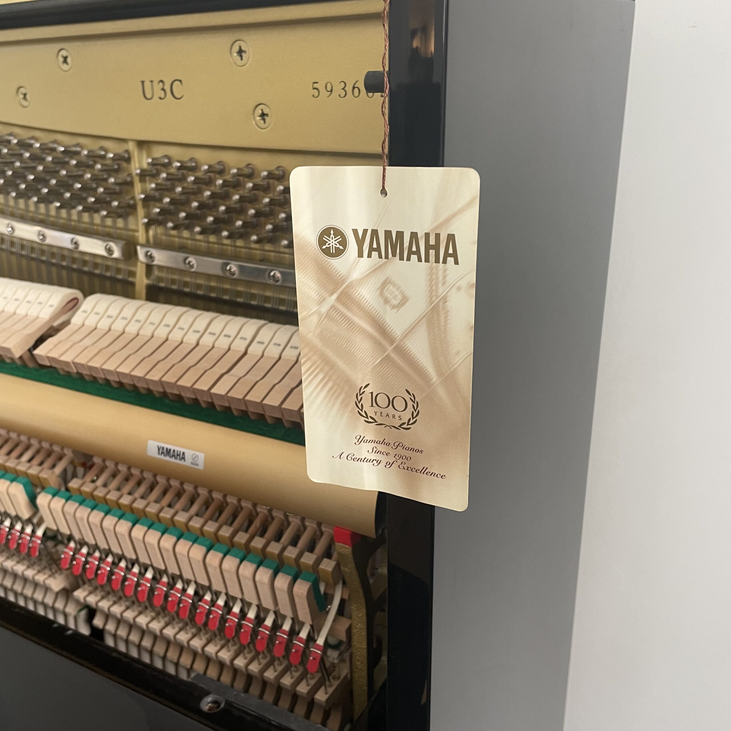 Yamaha U3 Limited Edition Centenary Upright Piano - Image 8