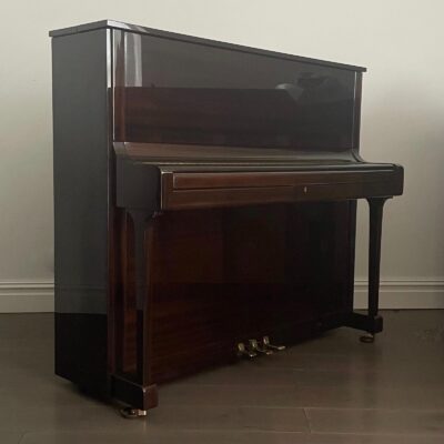 John Broadwood & Sons Upright Piano, Mahogany Gloss - The Piano