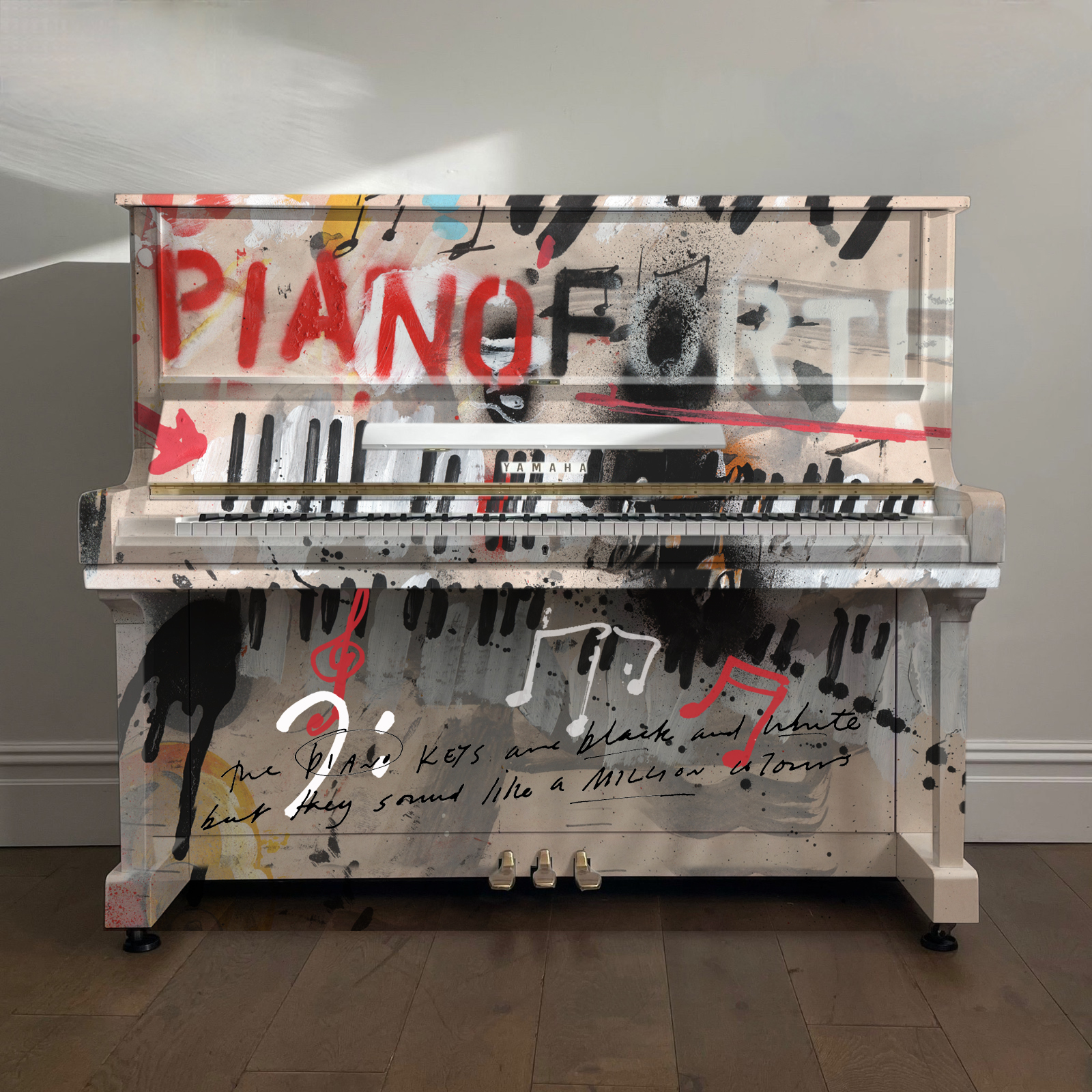 Yamaha U3 Vinyl Wrap Upright Piano