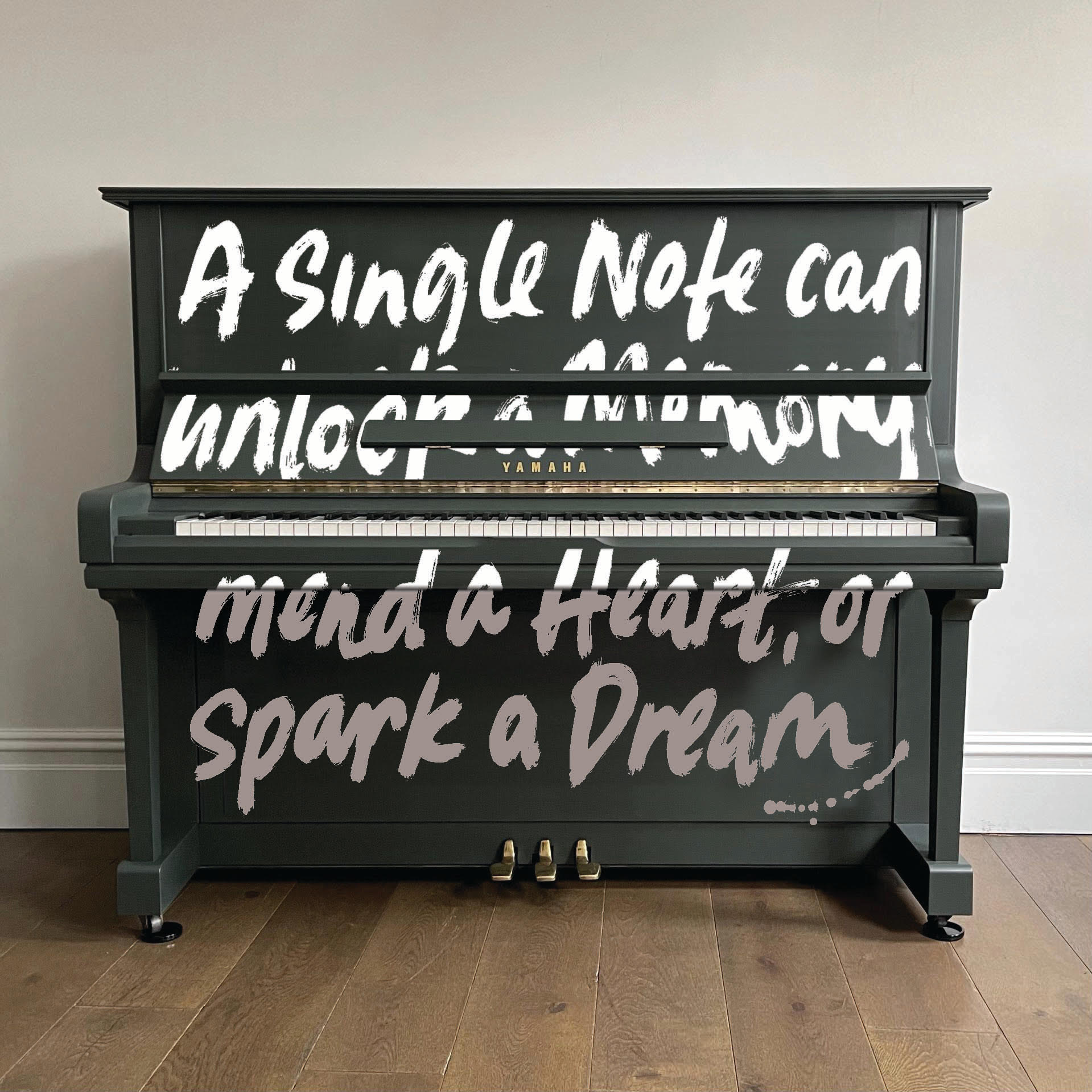 Yamaha U3 Vinyl Wrap Upright Piano