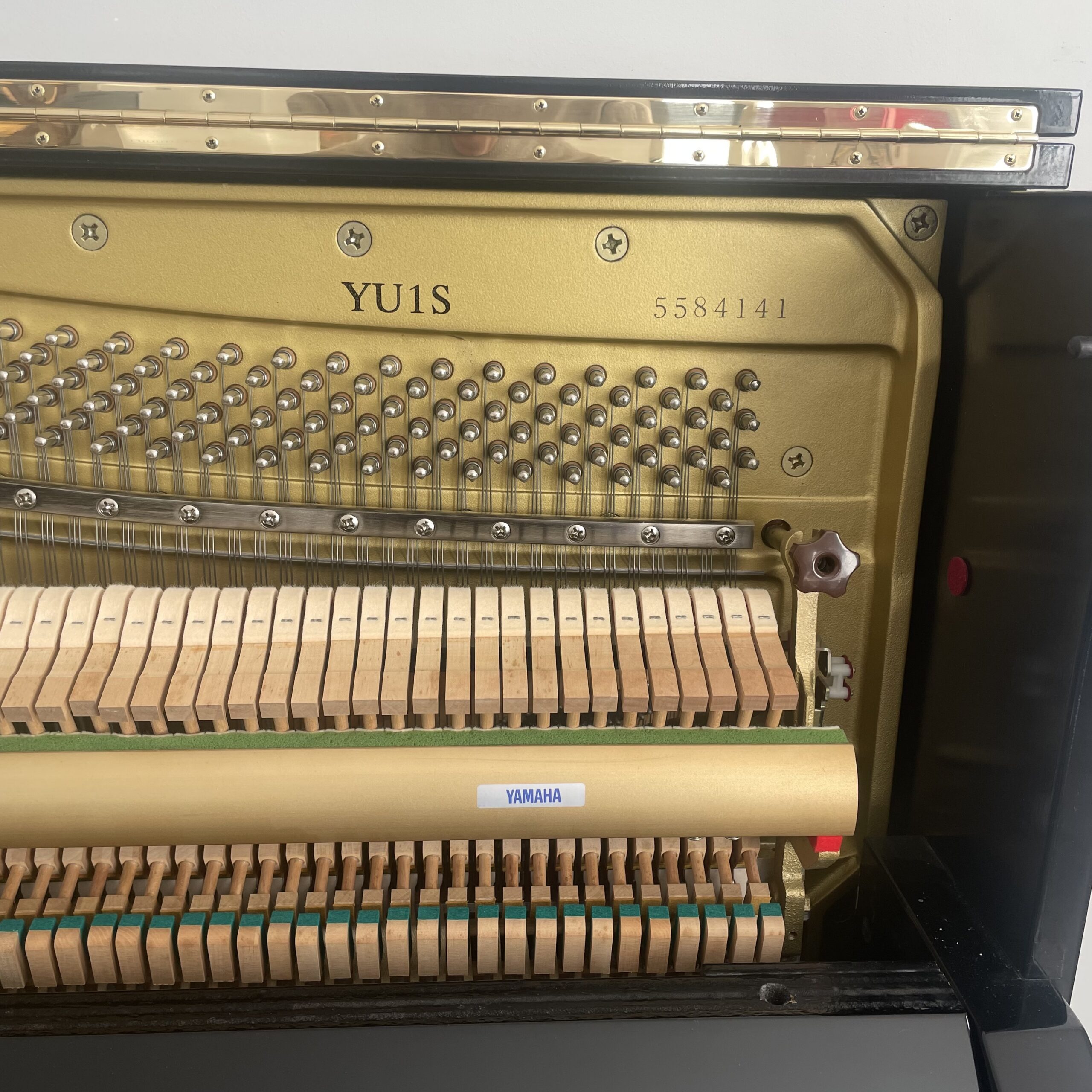 A Yamaha YU1 Silent Upright Piano - Image 7