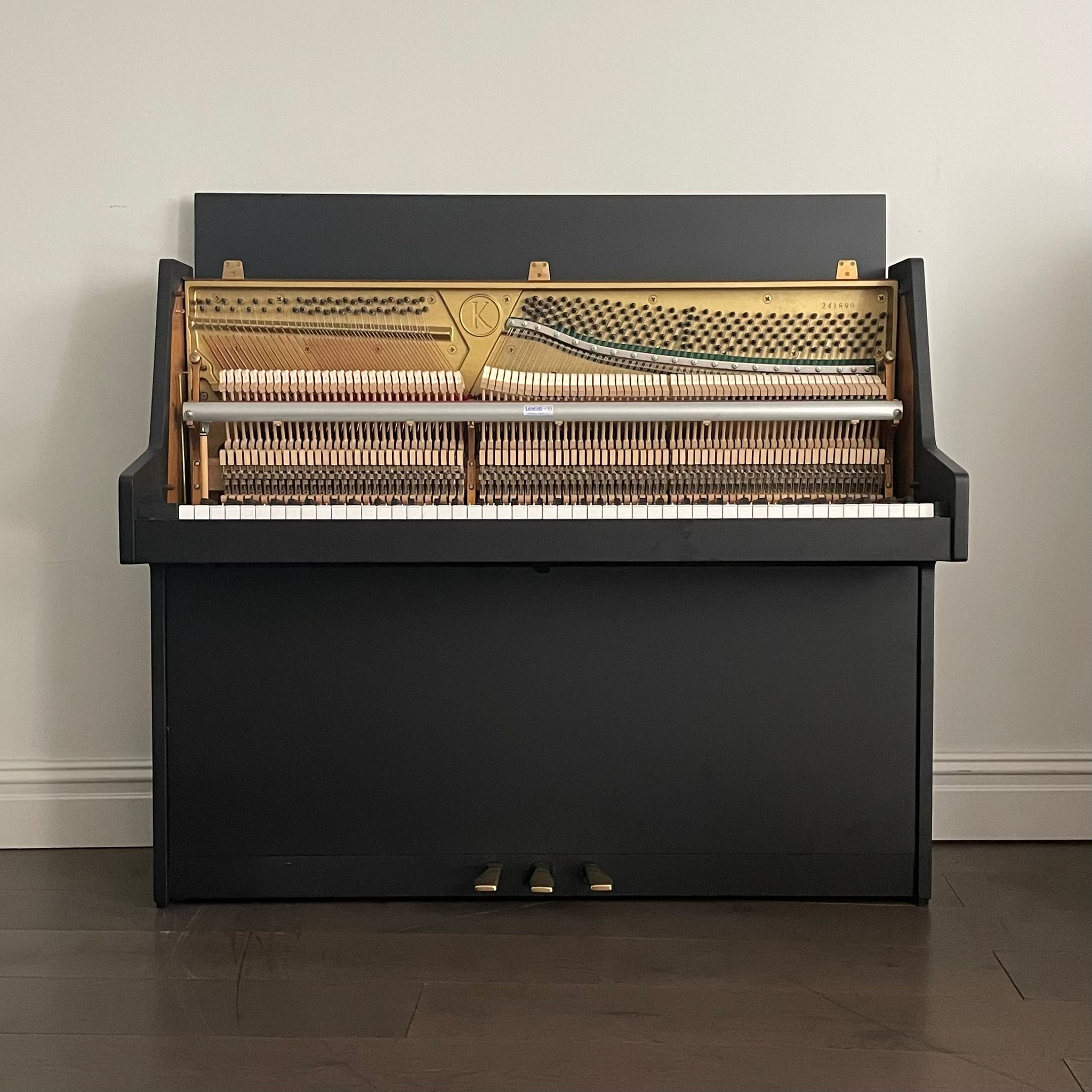 A Kemble Painted 7 Octaves Upright Piano - Image 6
