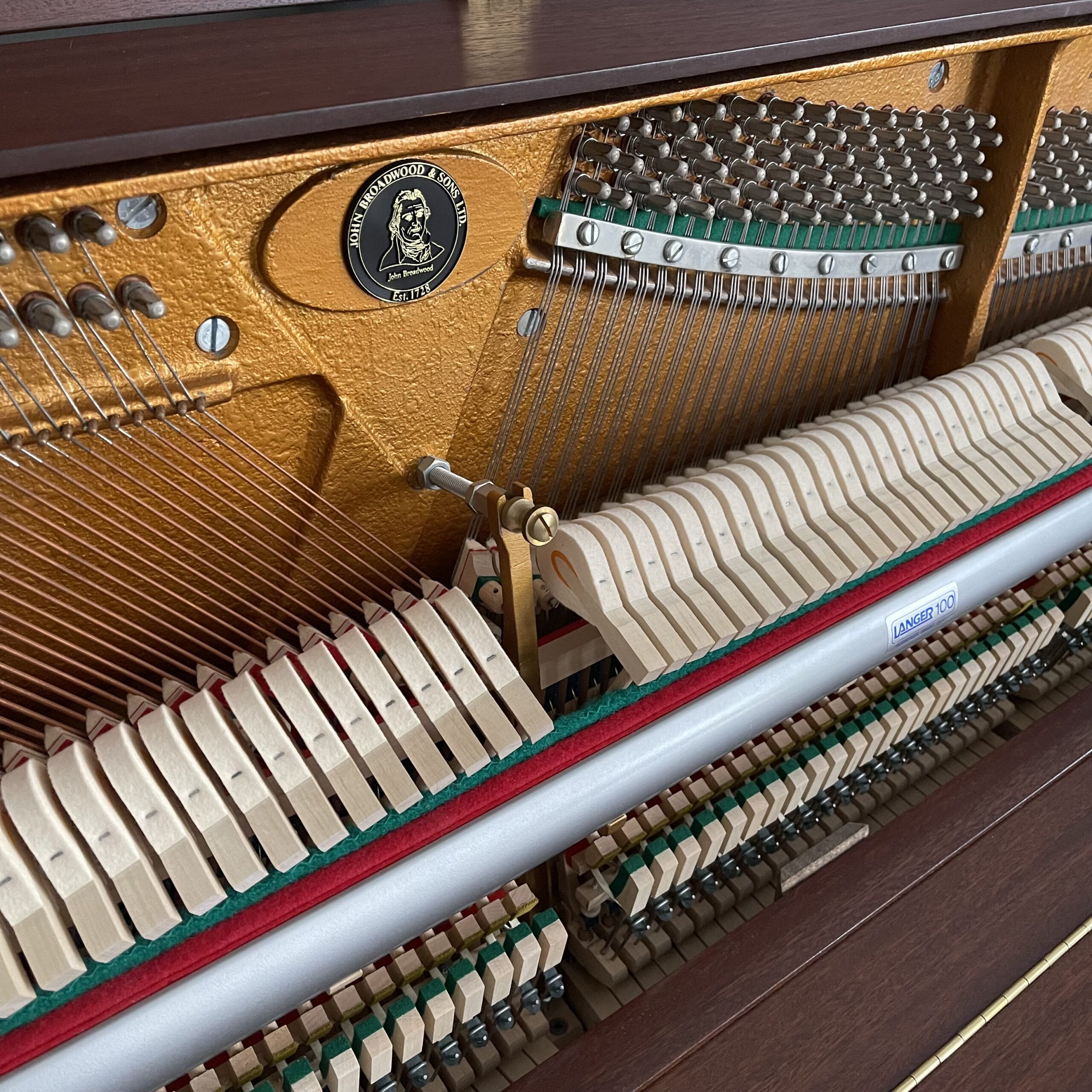 A John Broadwood & Sons Upright Piano - Image 4