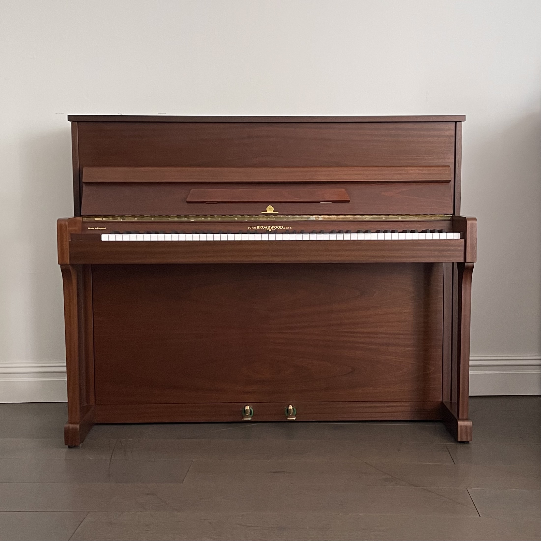 A John Broadwood & Sons Upright Piano