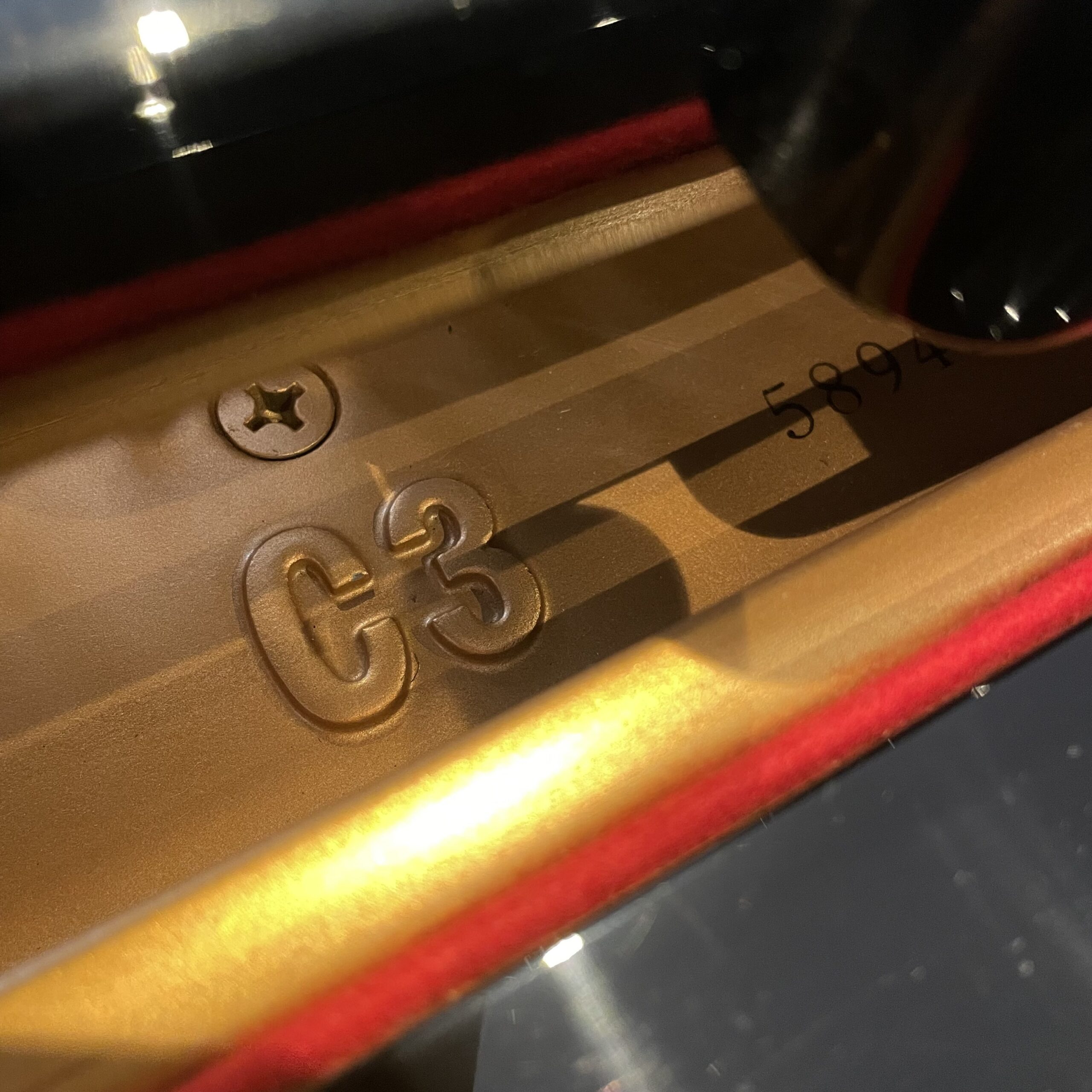 A Yamaha C3 Grand Piano - Image 4