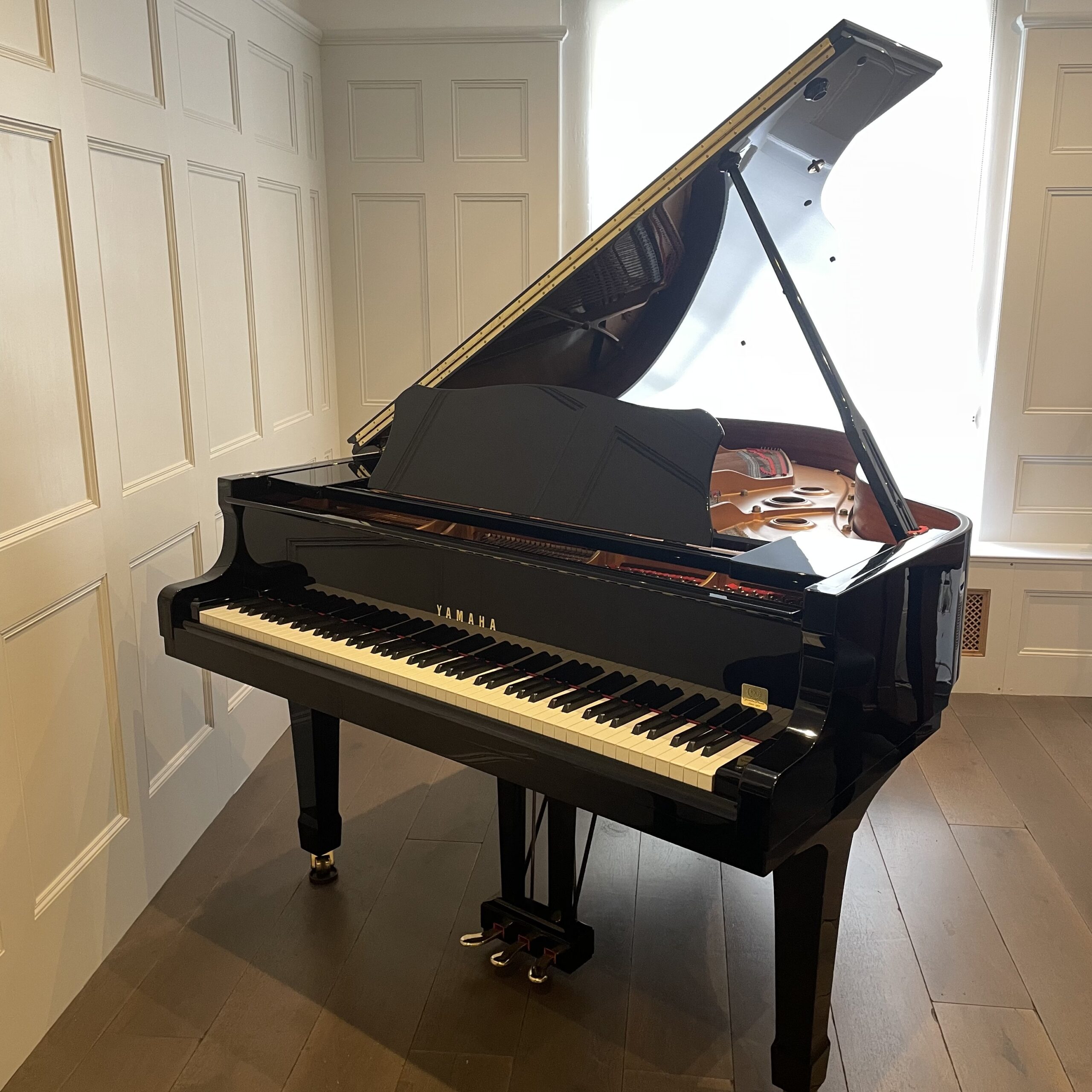 A Yamaha C3 Grand Piano