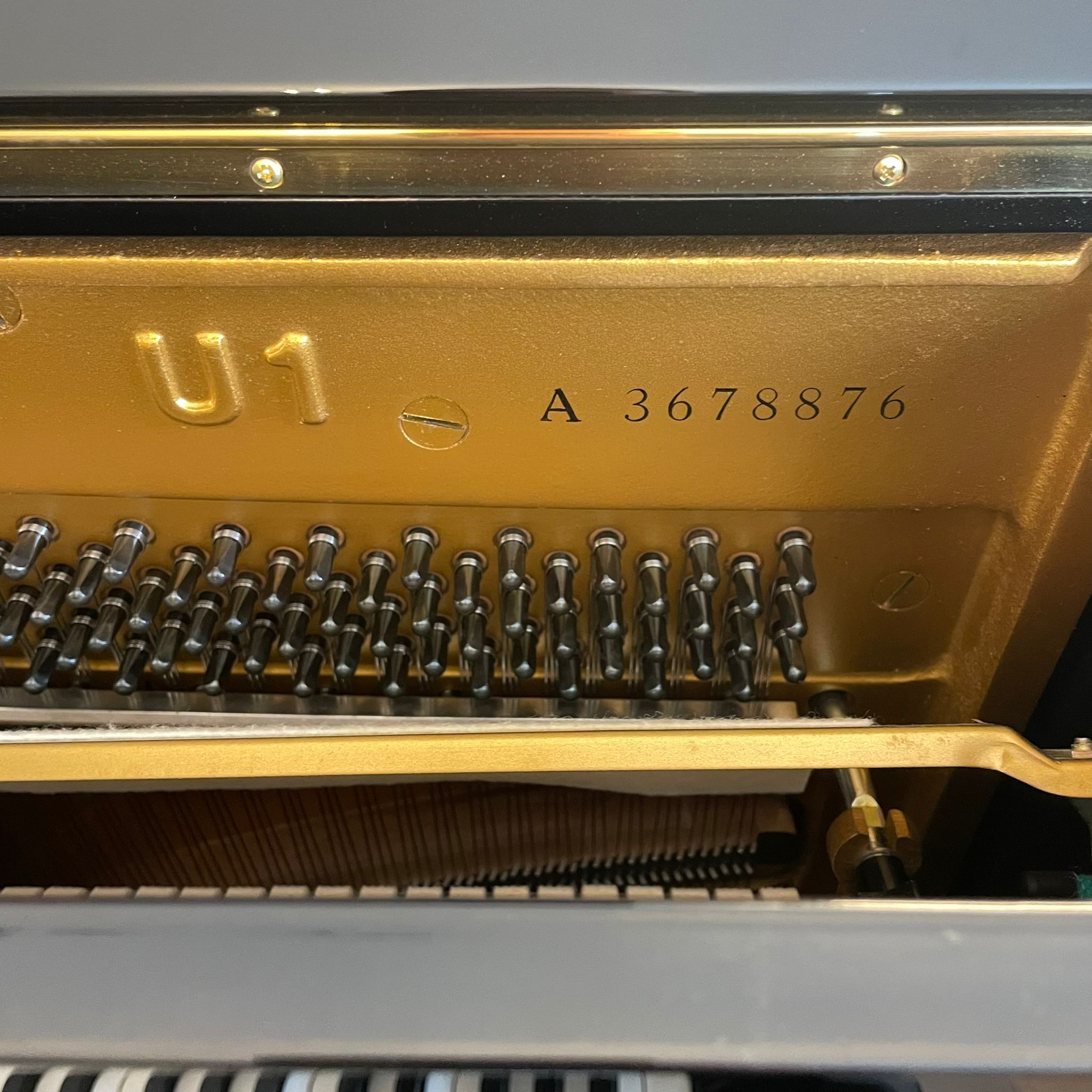 A Yamaha U1 Upright Piano - Image 4