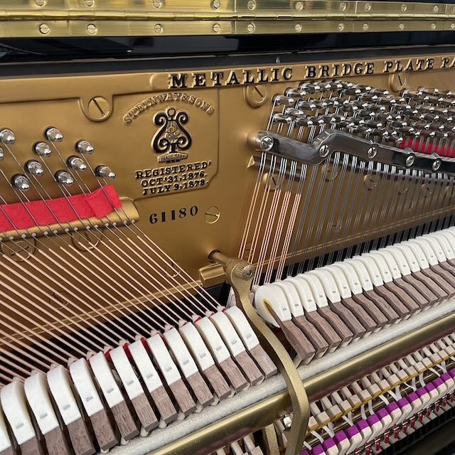 A Steinway & Sons Model E Upright Piano - Image 3