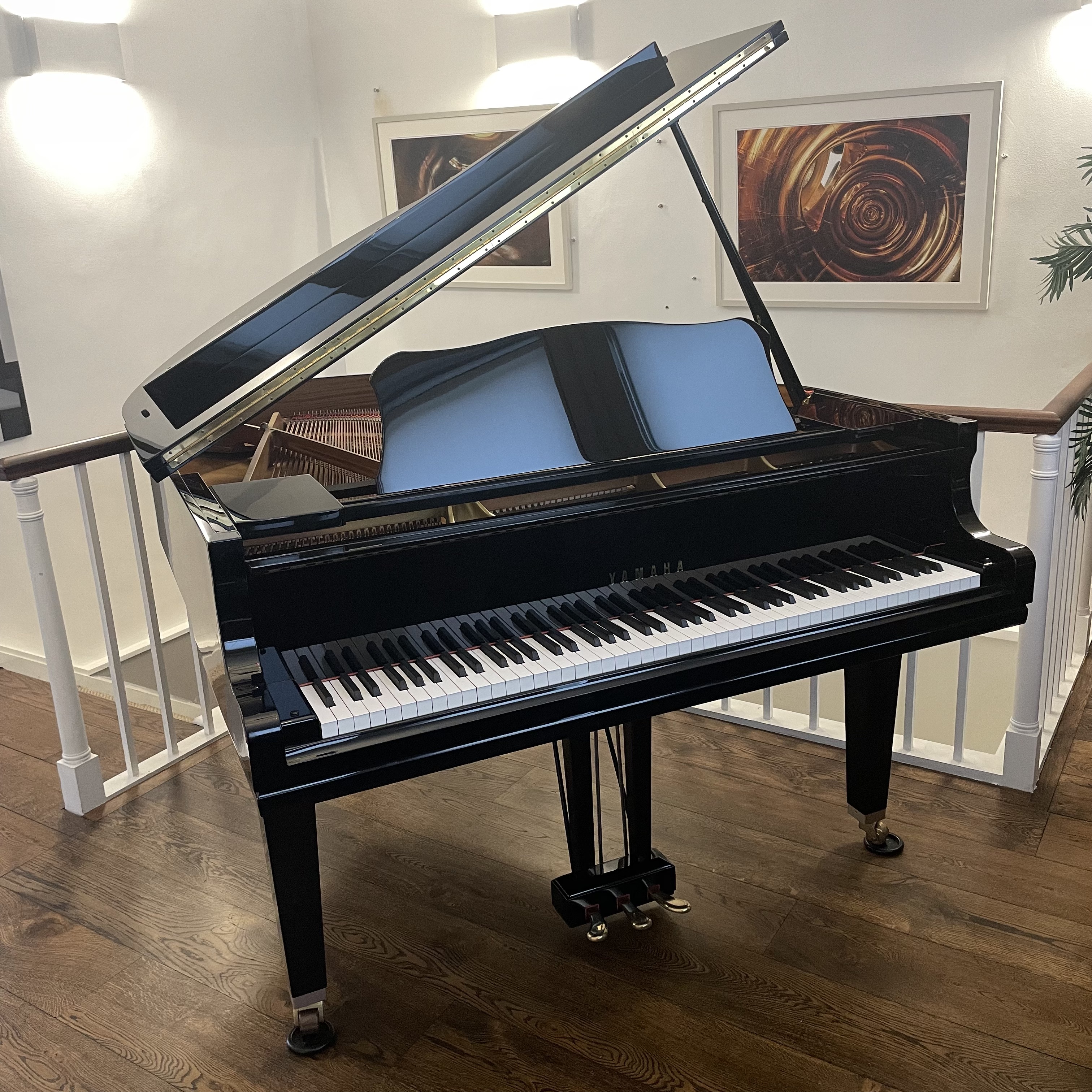 A Yamaha GC1 Grand Piano