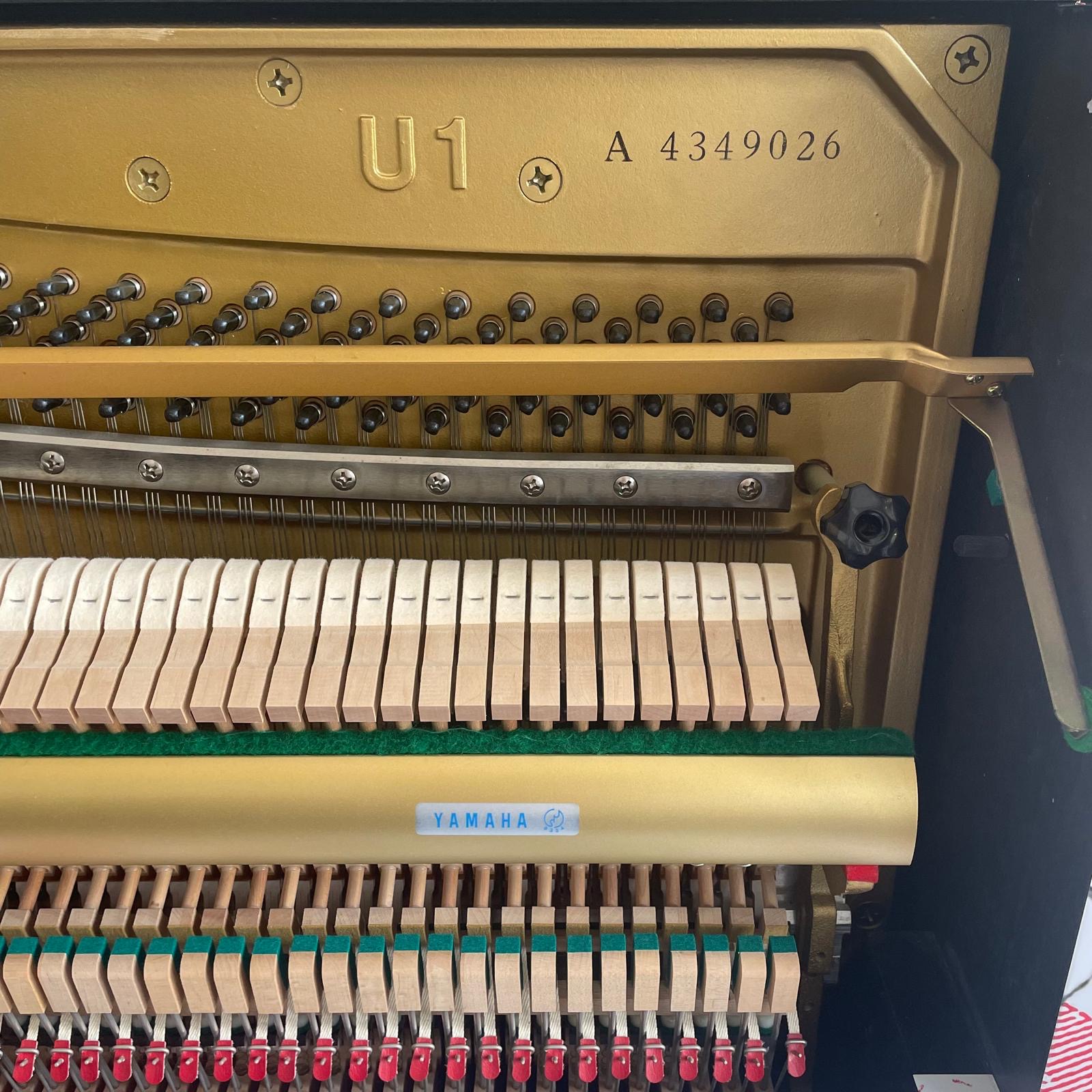A Yamaha U1 Vinyl Wrap Upright Piano - Image 7