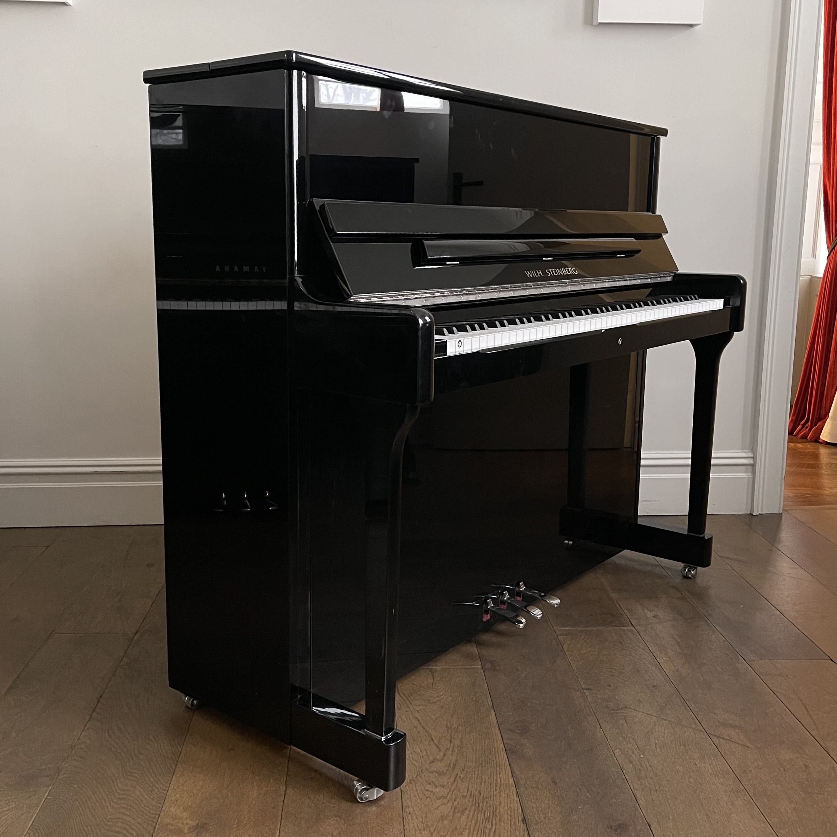 A Wilh. Steinberg IQ124 Upright Piano - Image 3