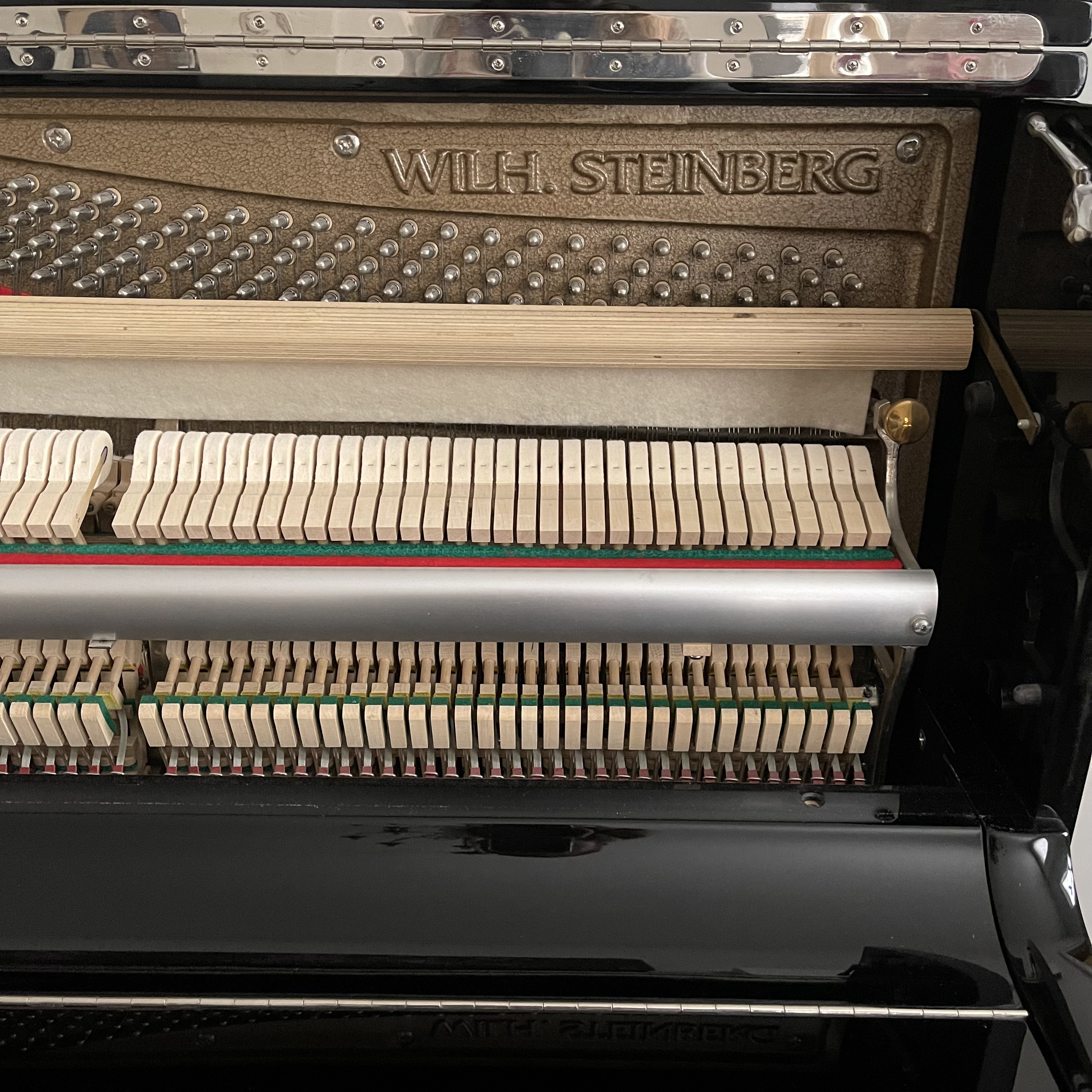 A Wilh. Steinberg IQ124 Upright Piano - Image 2