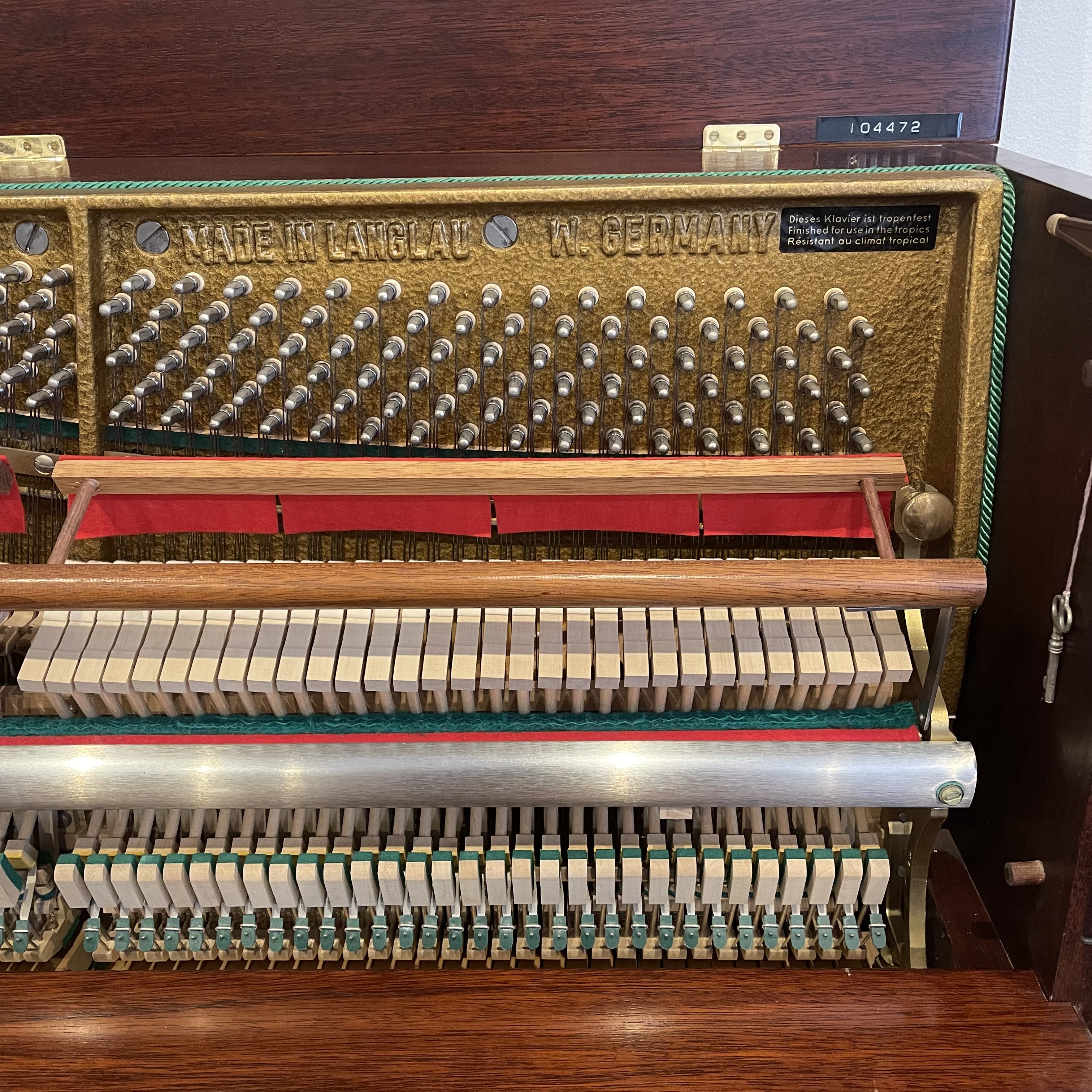 A W. Hoffmann Upright Piano - Image 5