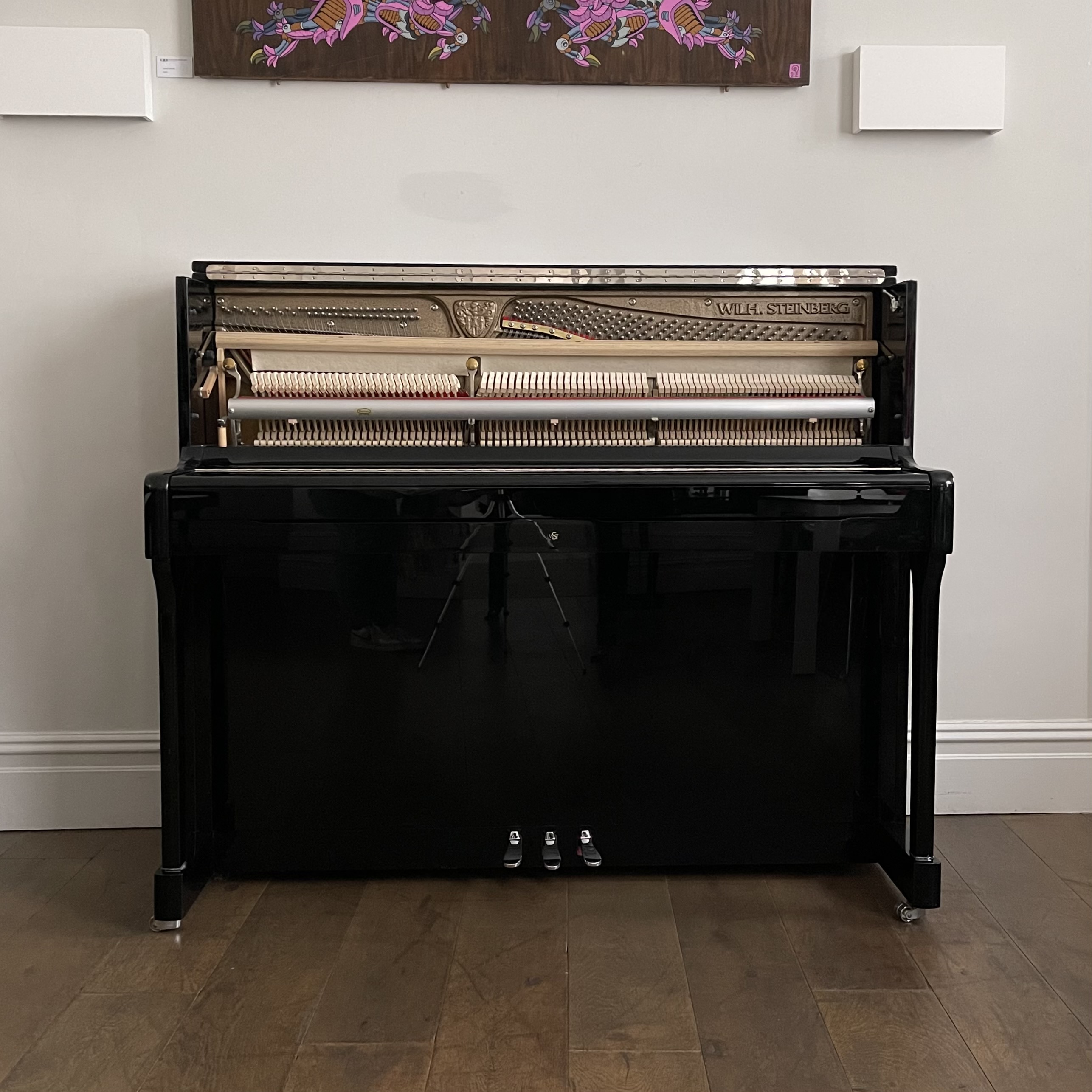 A Wilh. Steinberg IQ124 Upright Piano - Image 5