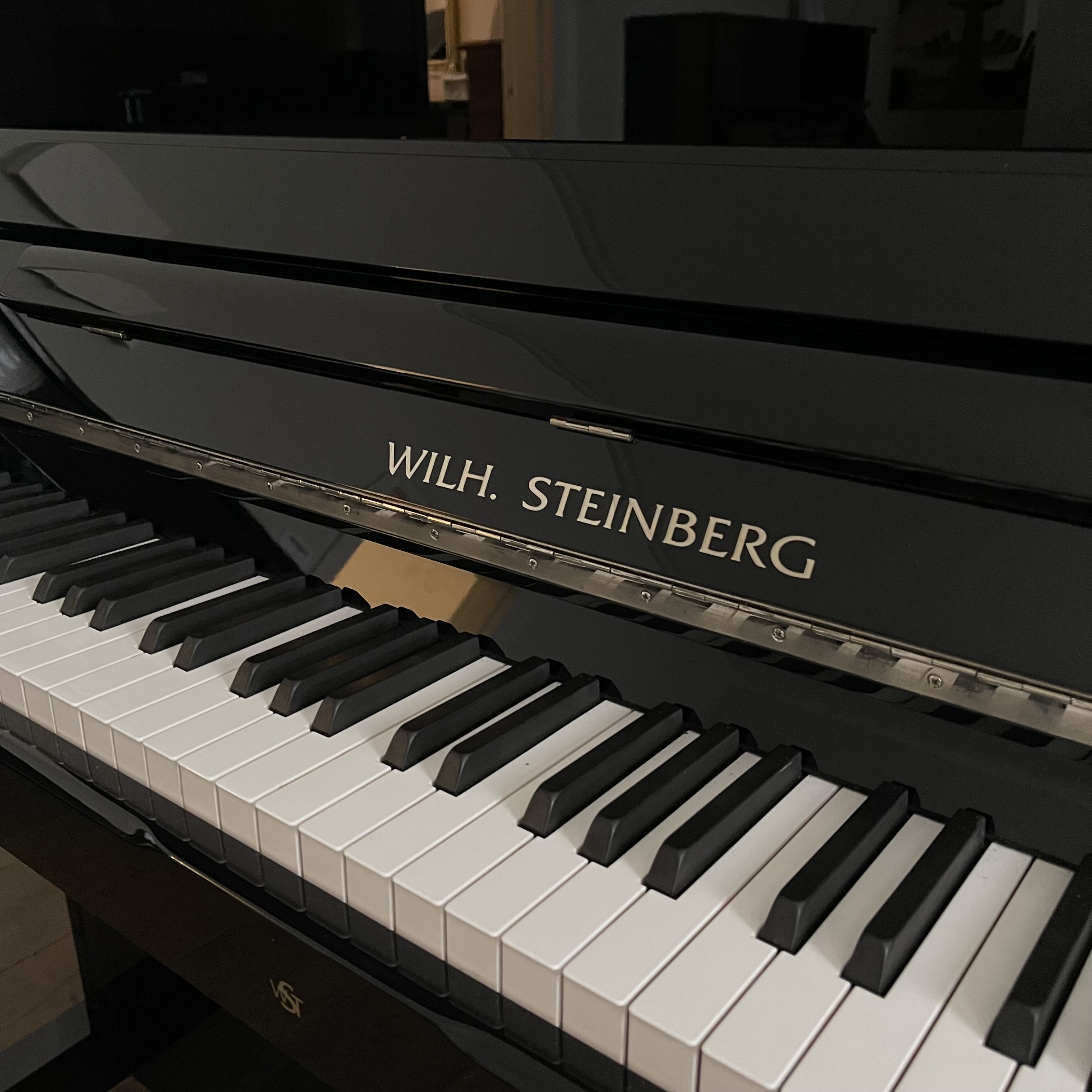 A Wilh. Steinberg IQ124 Upright Piano - Image 6