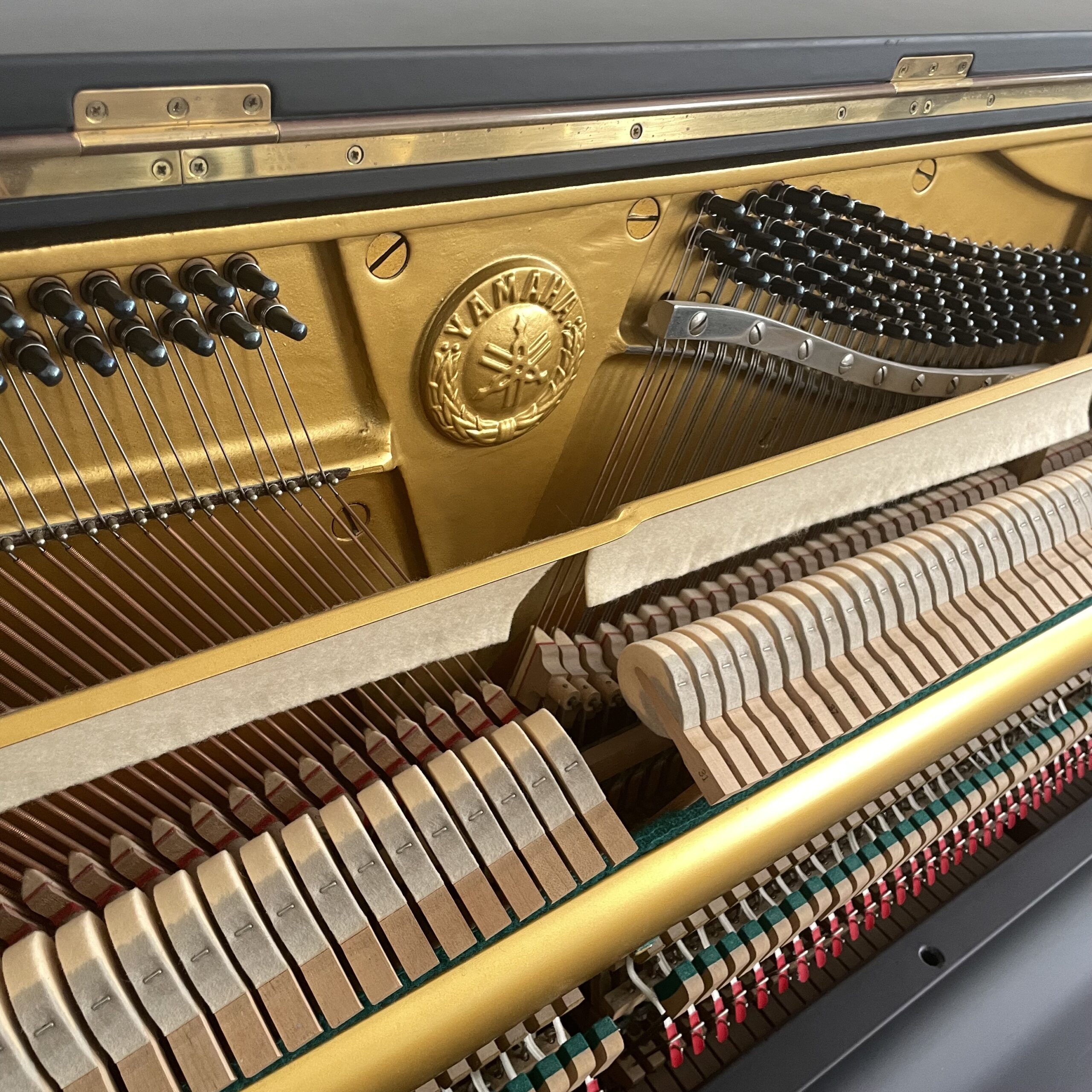 A Yamaha U1 Painted Upright Piano - Image 3