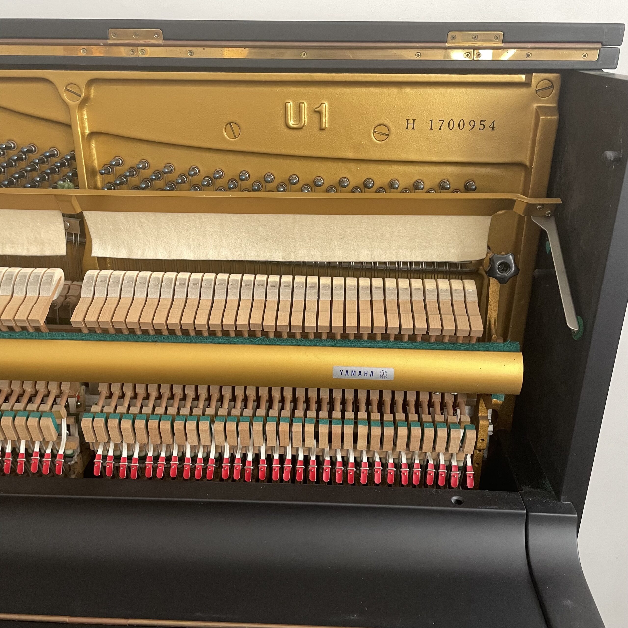 A Yamaha U1 Painted Upright Piano - Image 4