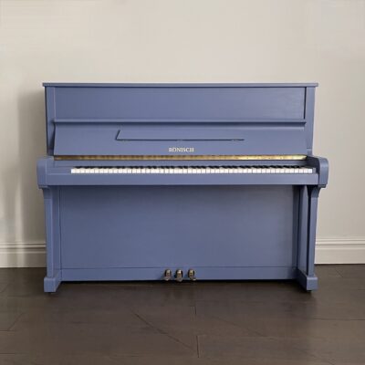 A Ronsich Painted Upright Piano