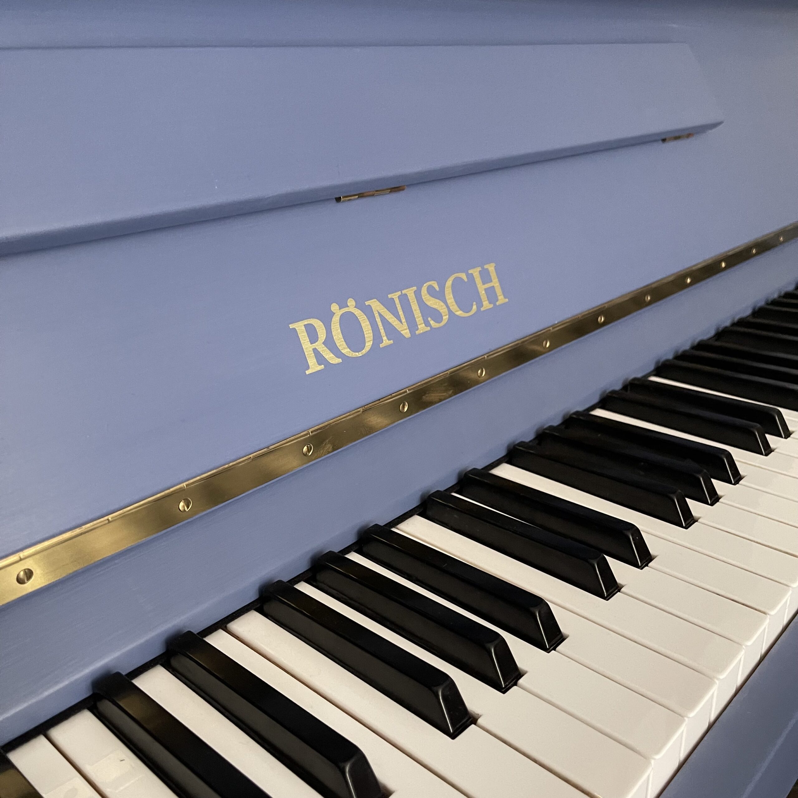 A Ronsich Painted Upright Piano - Image 5