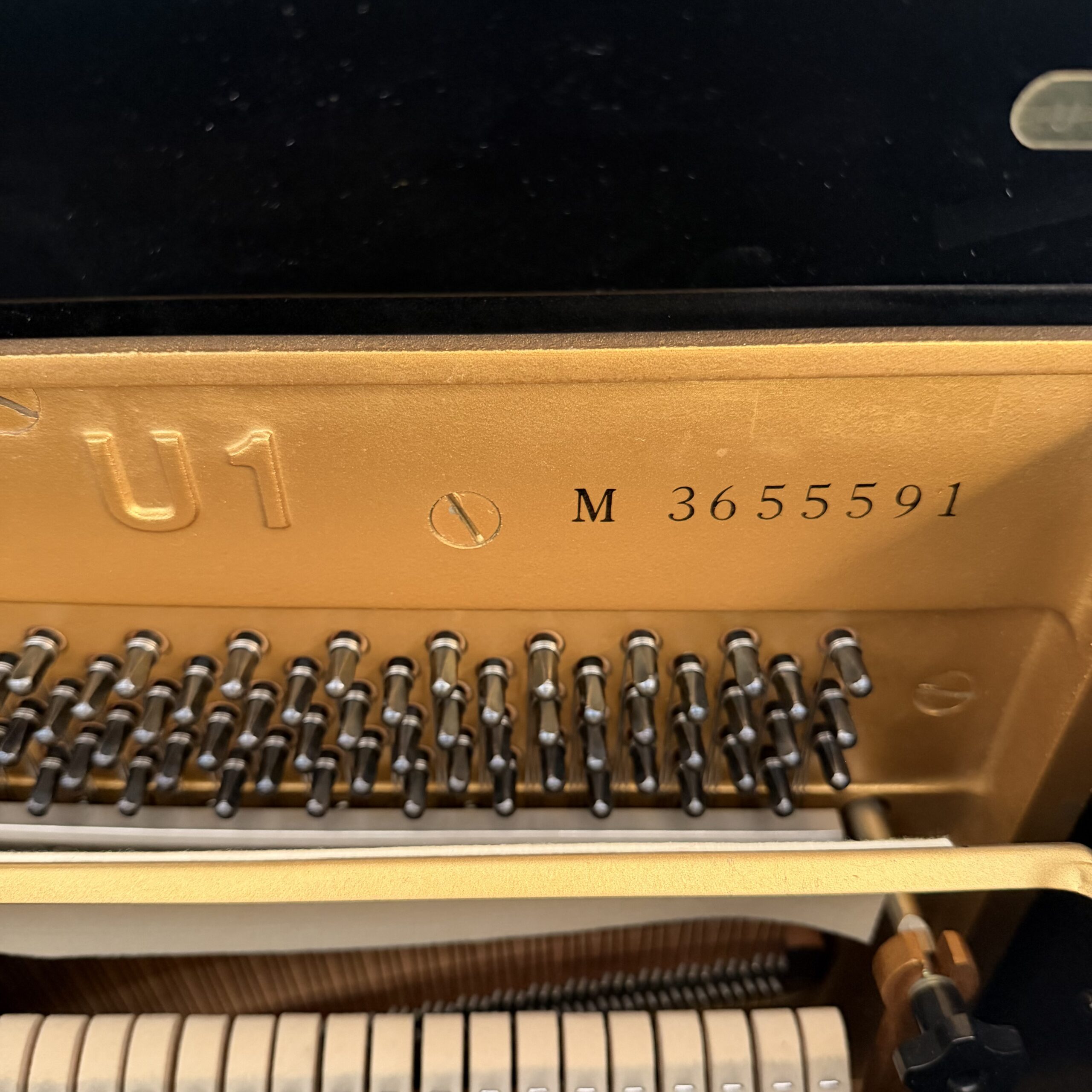 A Yamaha U1 Upright Piano - Image 4