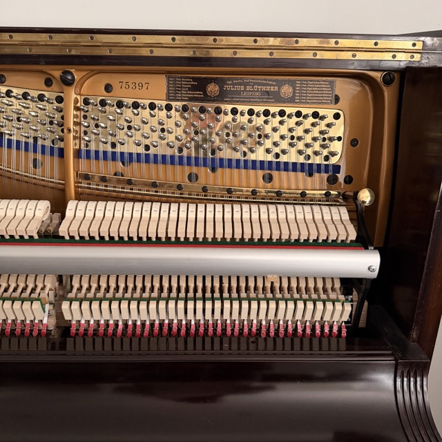 A Bluthner Upright Piano - Image 4