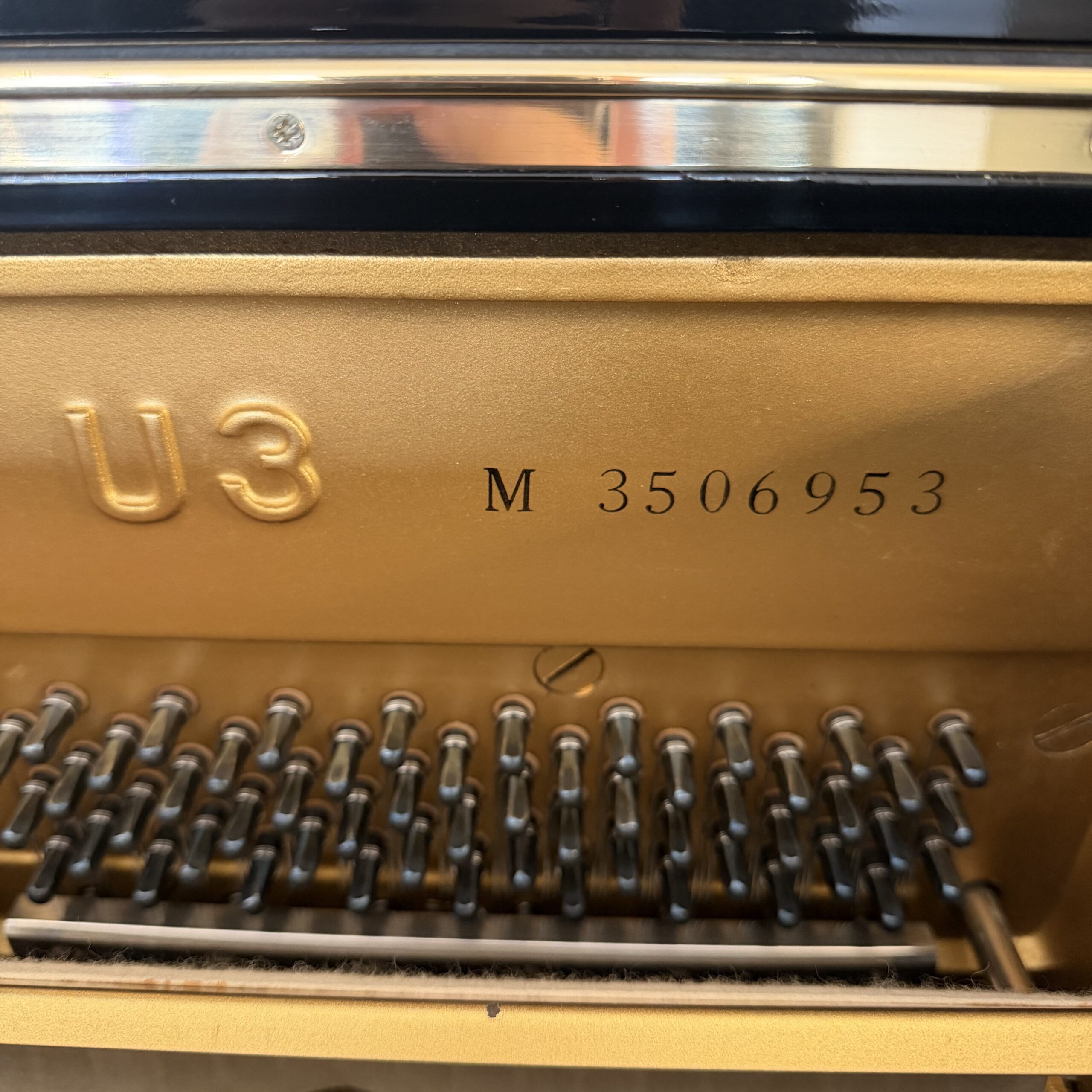 A Yamaha U3 Upright Piano - Image 4