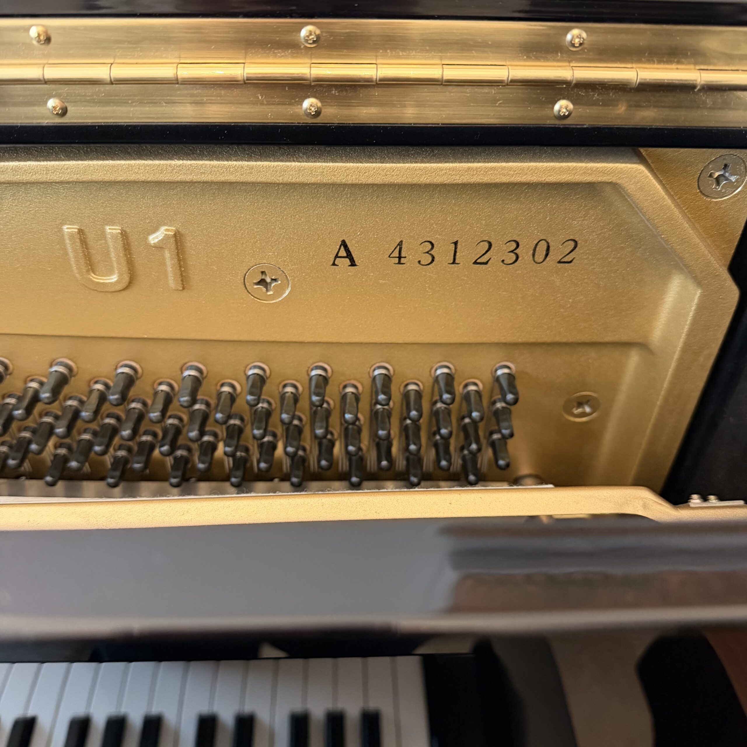 A Yamaha U1 Upright Piano - Image 4