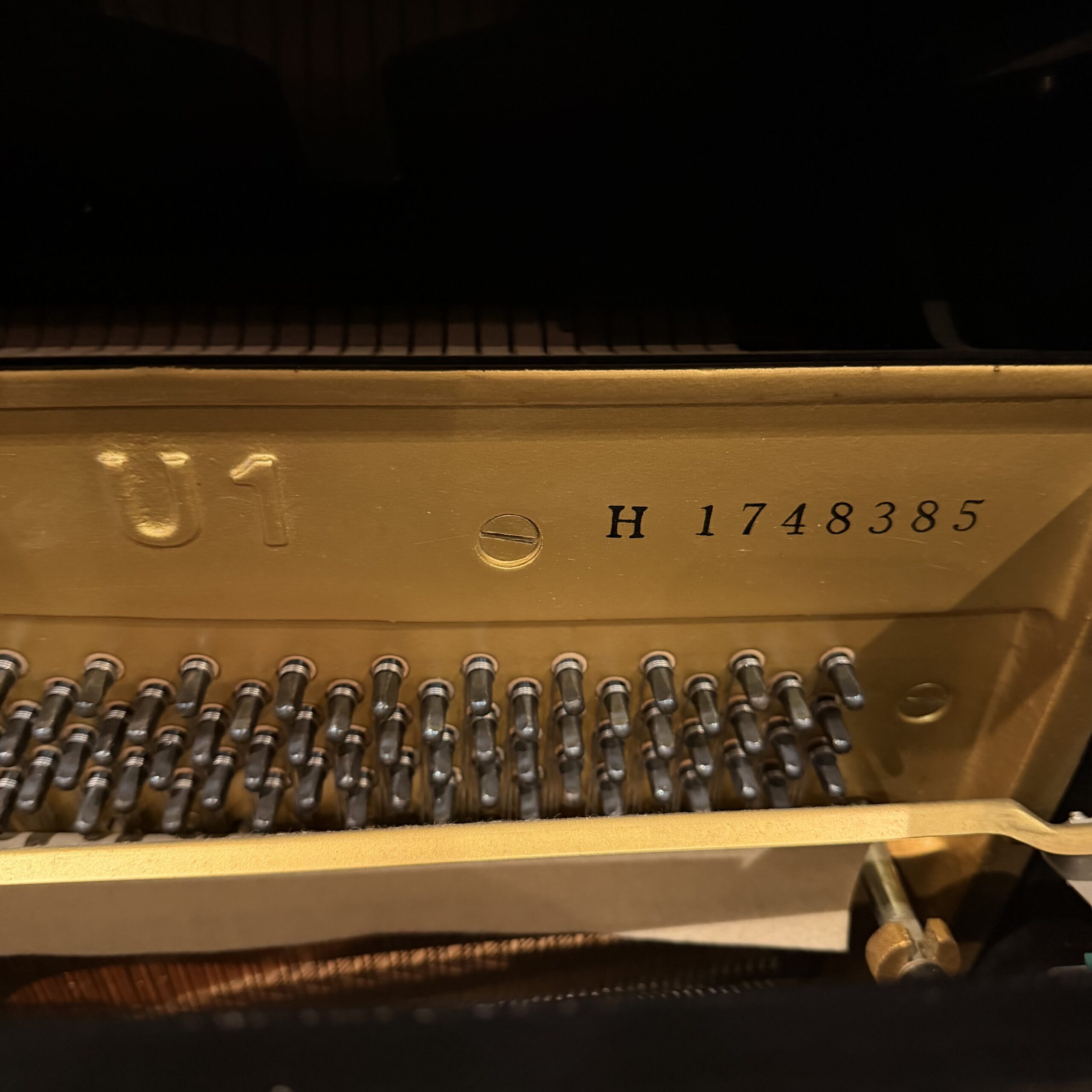 A Yamaha U1 Upright Piano - Image 4